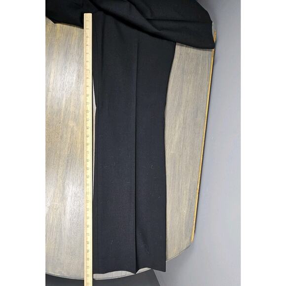 Banana Republic Wool Pants Womens 8 Martin Dress Black Bottoms Business Work - Picture 8 of 8